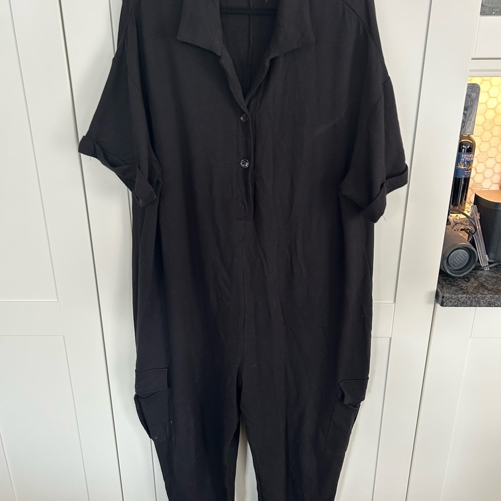 Smash + Tess Classic Black Jumpsuit
